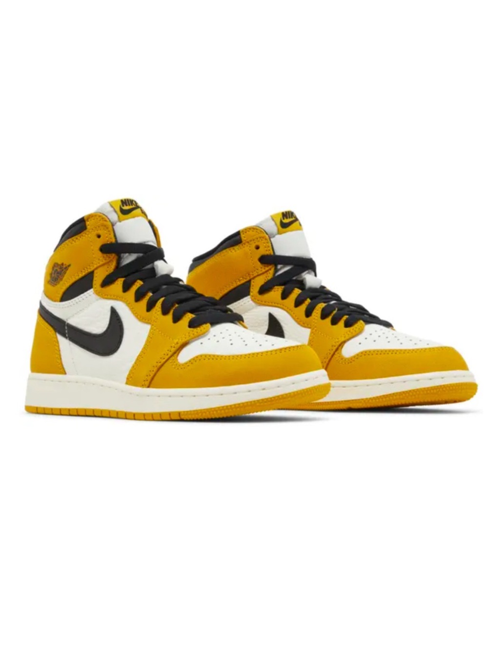 Nike Air Jordan Retro OG Yellow Ochre High Sneakers - Yellow/White/Black
